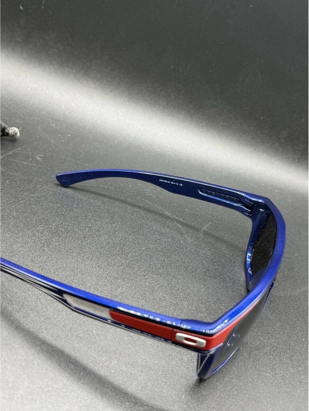 Oakley Breadbox Troy Lee Electric Blue/Warm Grey Lenses OO9199-32